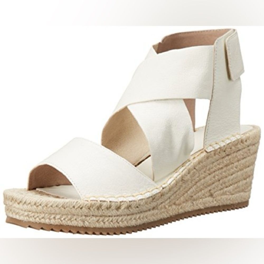 Eileen Fisher Women's Willow Espadrille Wedge Sandal Size 9 - Picture 2 of 12